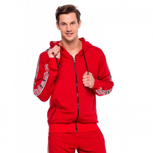 Pánská mikina CIPO & BAXX CL383 RED