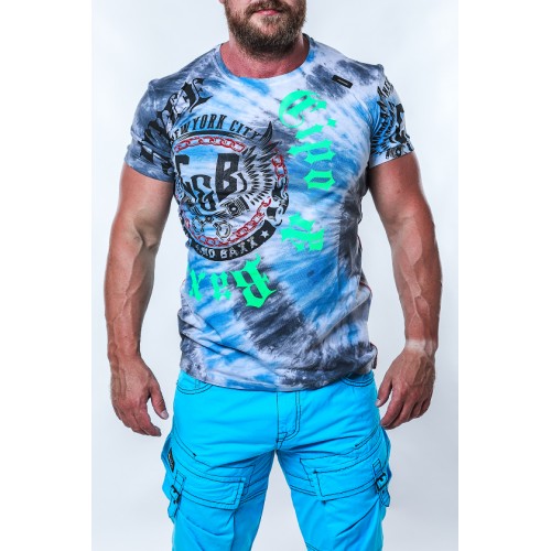 Pánské tričko CIPO & BAXX CT641 BLUE