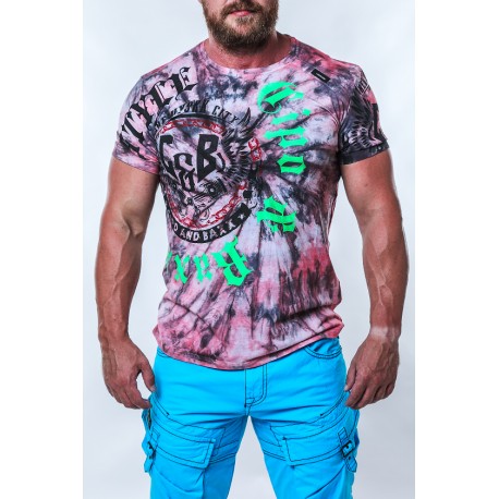Pánske tričko CIPO & BAXX CT641 PINK