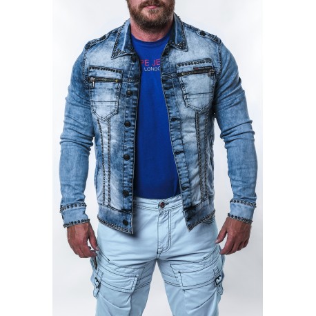 Pánská bunda CIPO & BAXX CJ250 BLUE 