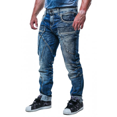 Pánské džíny CIPO & BAXX CD391 BLUE
