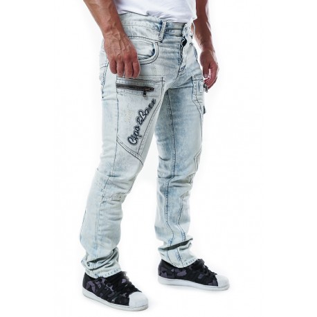 Pánské džíny CIPO & BAXX CD272 LIGHT BLUE