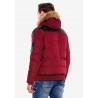 Pánská bunda CIPO & BAXX CM120 BURGUNDY