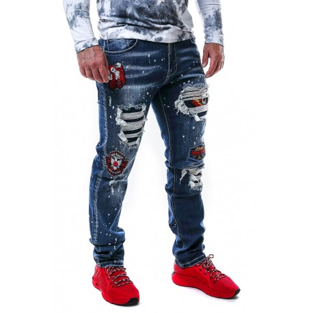 Pánské džíny CIPO & BAXX CD643 BLUE
