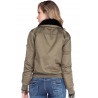 Dámská bunda CIPO & BAXX WJ141 KHAKI