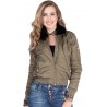 Dámská bunda CIPO & BAXX WJ141 KHAKI