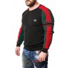 Pánský svetr CIPO & BAXX CP249 BLACK