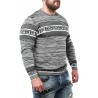 Pánský svetr CIPO & BAXX CP244 GREY