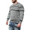 Pánský svetr CIPO & BAXX CP244 GREY