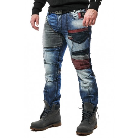 Pánské džíny CIPO & BAXX CD574 BLUE