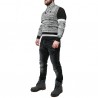 Pánský svetr CIPO & BAXX CP250 BLACK-GREY