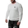 Pánský svetr CIPO & BAXX CP240 WHITE