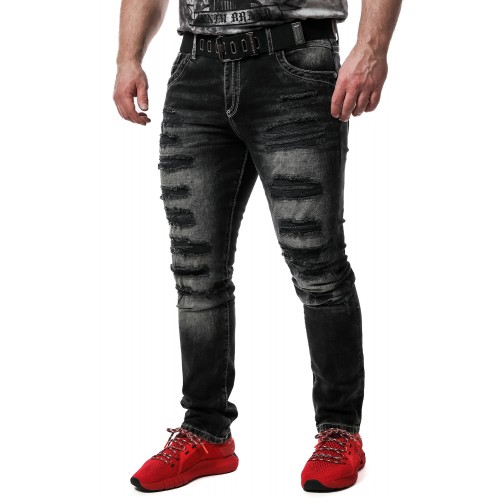 Pánské džíny CIPO & BAXX CD713 BLACK