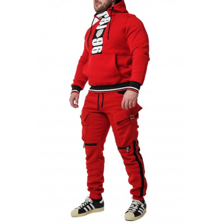 Pánské tepláky CIPO & BAXX CR125 RED