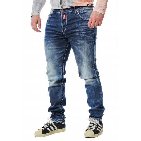 Pánske rifle CIPO & BAXX CD704 BLUE