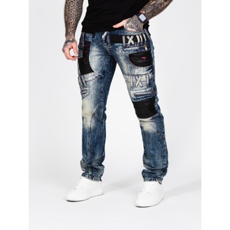 Pánské džíny CIPO & BAXX CD482 BLUE