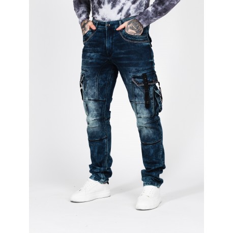Pánské džíny CIPO & BAXX CD650 BLUE
