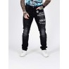 Pánské džíny CIPO & BAXX CD696 BLACK
