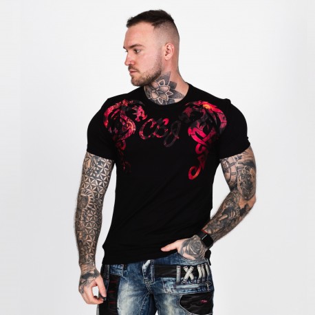 Pánské tričko CIPO & BAXX  CT679 BLACK