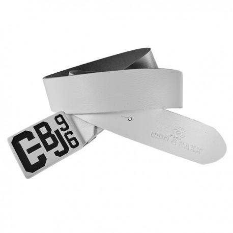 Pásek CIPO & BAXX CG149 WHITE 
