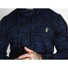 Pánský svetr CIPO & BAXX CP252 INDIGO-NAVY BLUE