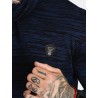 Pánský svetr CIPO & BAXX CP252 INDIGO-NAVY BLUE