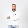 Pánský svetr CIPO & BAXX CP242 WHITE