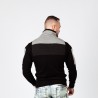 Pánský svetr CIPO & BAXX CP248 BLACK-ANTHRACITE