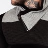 Pánský svetr CIPO & BAXX CP248 BLACK-ANTHRACITE