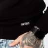 Pánský svetr CIPO & BAXX CP248 BLACK-ANTHRACITE