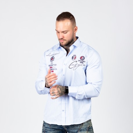 Pánská košile CIPO & BAXX CH184 BLUE